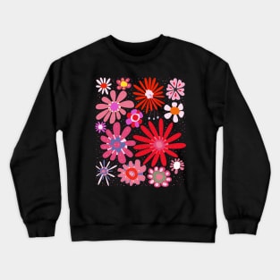 Floral pattern - beautiful floral design - floral illustration Crewneck Sweatshirt